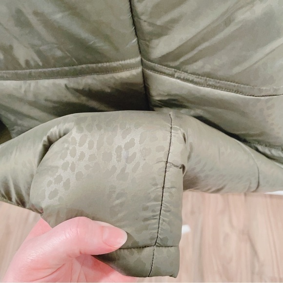 Michael Michael Kors Green Animal Print Jacket Size 3X - Picture 12 of 15